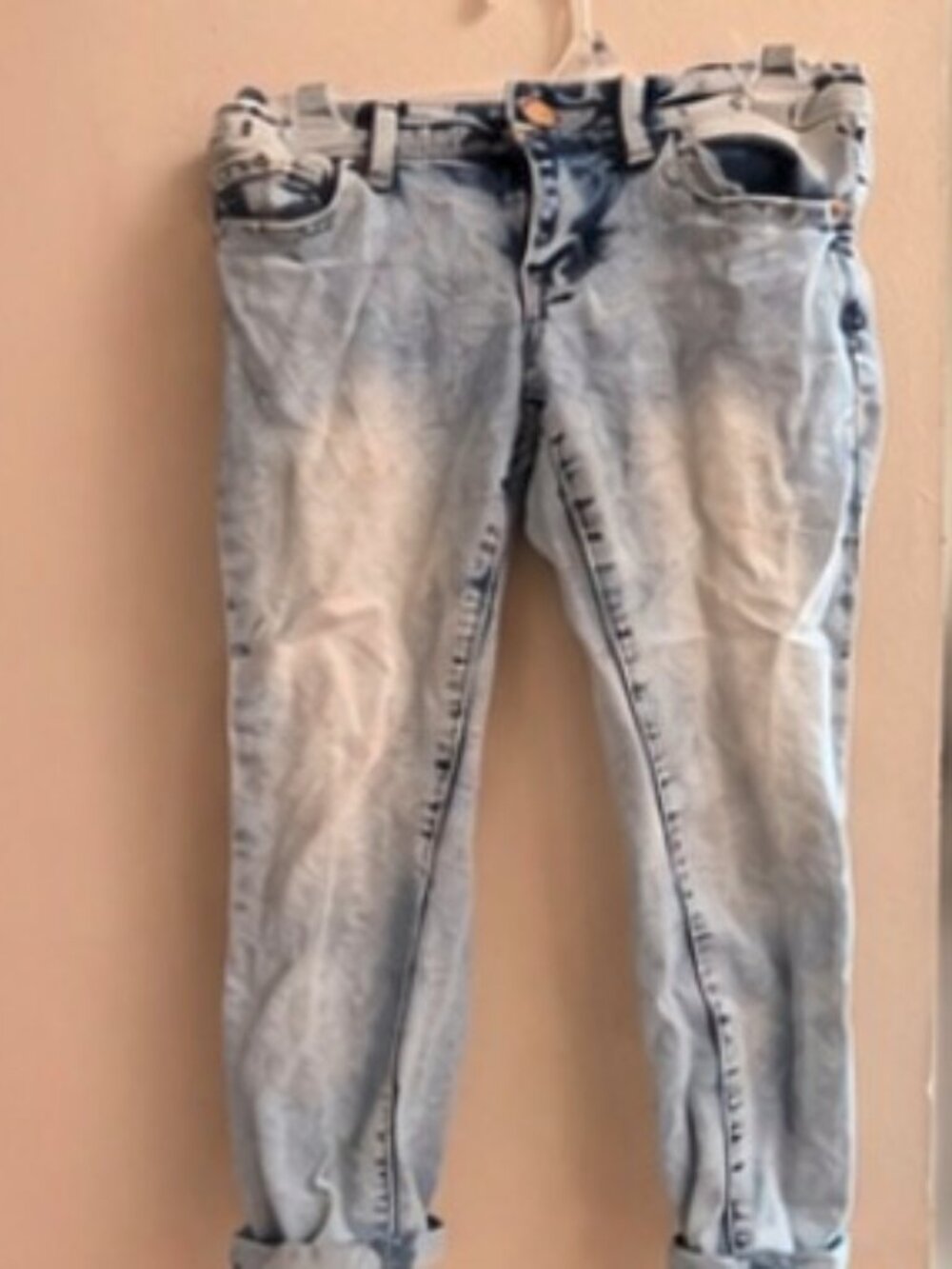 1st Kiss Girls Light Wash Skinny Jeans Size 7
